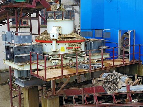 Planta de procesamiento de minería de grava de arena de etiqueta blanca